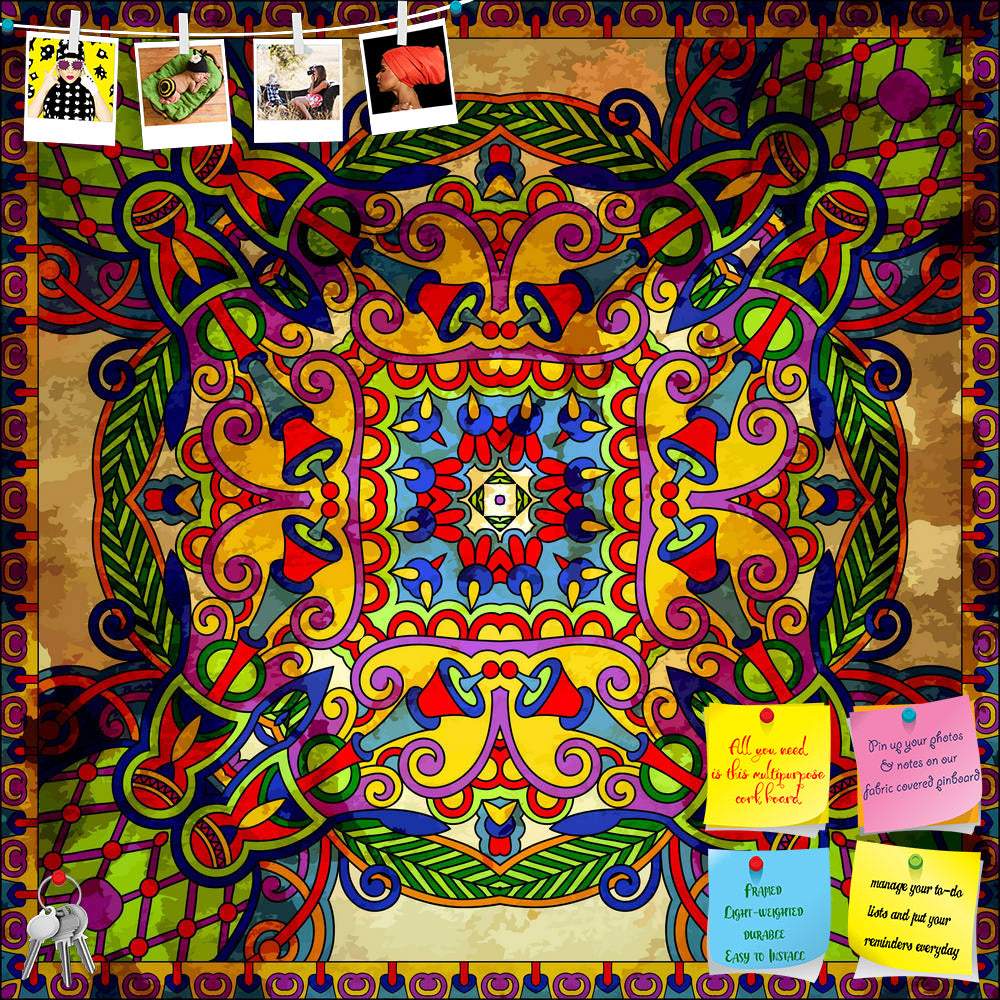 ArtzFolio Floral Paisley Bandanna D3 Printed Bulletin Board Notice Pin Board Soft Board | Frameless-Bulletin Boards Frameless-AZSAO20202059BLB_FL_L-Image Code 5002408 Vishnu Image Folio Pvt Ltd, IC 5002408, ArtzFolio, Bulletin Boards Frameless, Abstract, Digital Art, floral, paisley, bandanna, d3, printed, bulletin, board, notice, pin, soft, frameless, traditional, ornamental, use, this, pattern, design, carpet, shawl, pillow, cushion, pin up board, push pin board, extra large cork board, big pin board, not