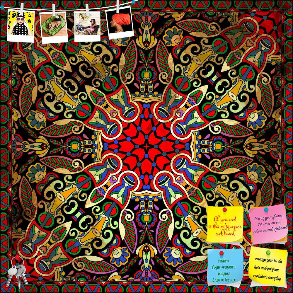 ArtzFolio Floral Paisley Bandanna D5 Printed Bulletin Board Notice Pin Board Soft Board | Frameless-Bulletin Boards Frameless-AZSAO20202063BLB_FL_L-Image Code 5002410 Vishnu Image Folio Pvt Ltd, IC 5002410, ArtzFolio, Bulletin Boards Frameless, Abstract, Digital Art, floral, paisley, bandanna, d5, printed, bulletin, board, notice, pin, soft, frameless, traditional, ornamental, use, this, pattern, design, carpet, shawl, pillow, cushion, pin up board, push pin board, extra large cork board, big pin board, not