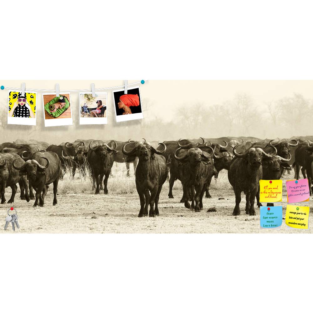 ArtzFolio African Buffalo Herd Printed Bulletin Board Notice Pin Board Soft Board | Frameless-Bulletin Boards Frameless-AZSAO20215702BLB_FL_L-Image Code 5002417 Vishnu Image Folio Pvt Ltd, IC 5002417, ArtzFolio, Bulletin Boards Frameless, Animals, Photography, african, buffalo, herd, printed, bulletin, board, notice, pin, soft, frameless, pin up board, push pin board, extra large cork board, big pin board, notice board, small bulletin board, cork board, wall notice board, giant cork board, bulletin board, o