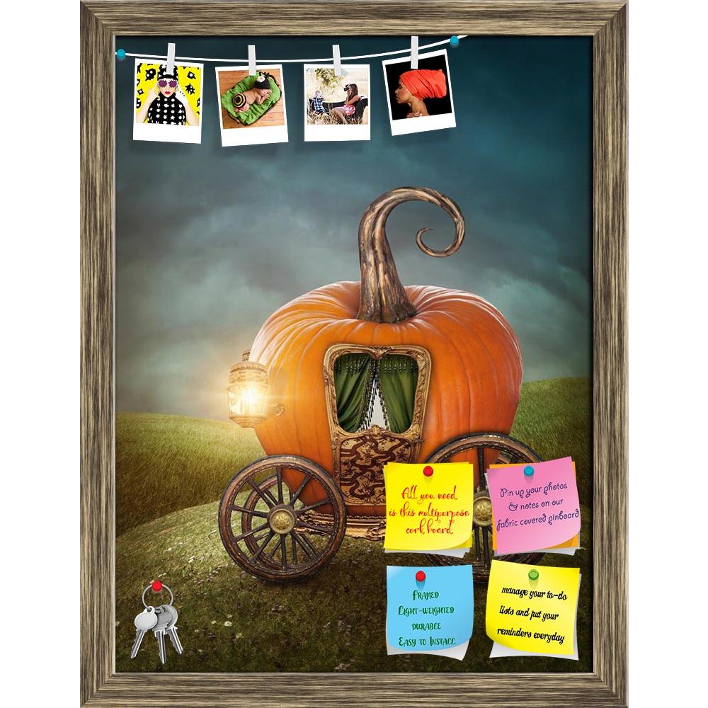 ArtzFolio Pumpkin Carriage On The Meadow Printed Bulletin Board Notice Pin Board Soft Board | Framed-Bulletin Boards Framed-AZSAO20270566BLB_FR_L-Image Code 5002428 Vishnu Image Folio Pvt Ltd, IC 5002428, ArtzFolio, Bulletin Boards Framed, Conceptual, Kids, Digital Art, pumpkin, carriage, on, the, meadow, printed, bulletin, board, notice, pin, soft, framed, pin up board, push pin board, extra large cork board, big pin board, notice board, small bulletin board, cork board, wall notice board, giant cork board