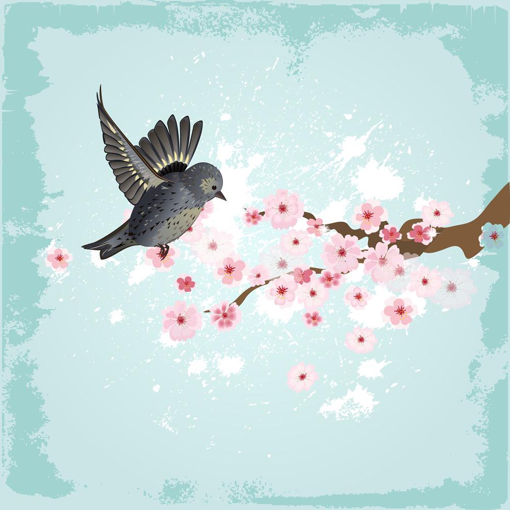 Pitaara Box Cute Bird D1 Canvas Painting Synthetic Frame-Paintings MDF Framing-PBART20274310AFF_FR_L-Image Code 5002429 Vishnu Image Folio Pvt Ltd, IC 5002429, Pitaara Box, Paintings MDF Framing, Birds, Floral, Kids, Digital Art, cute, bird, d1, canvas, painting, synthetic, frame, background, cherry, blossoms, framed canvas print, wall painting for living room with frame, canvas painting for living room, artzfolio, poster, framed canvas painting, wall painting with frame, canvas painting with frame living r