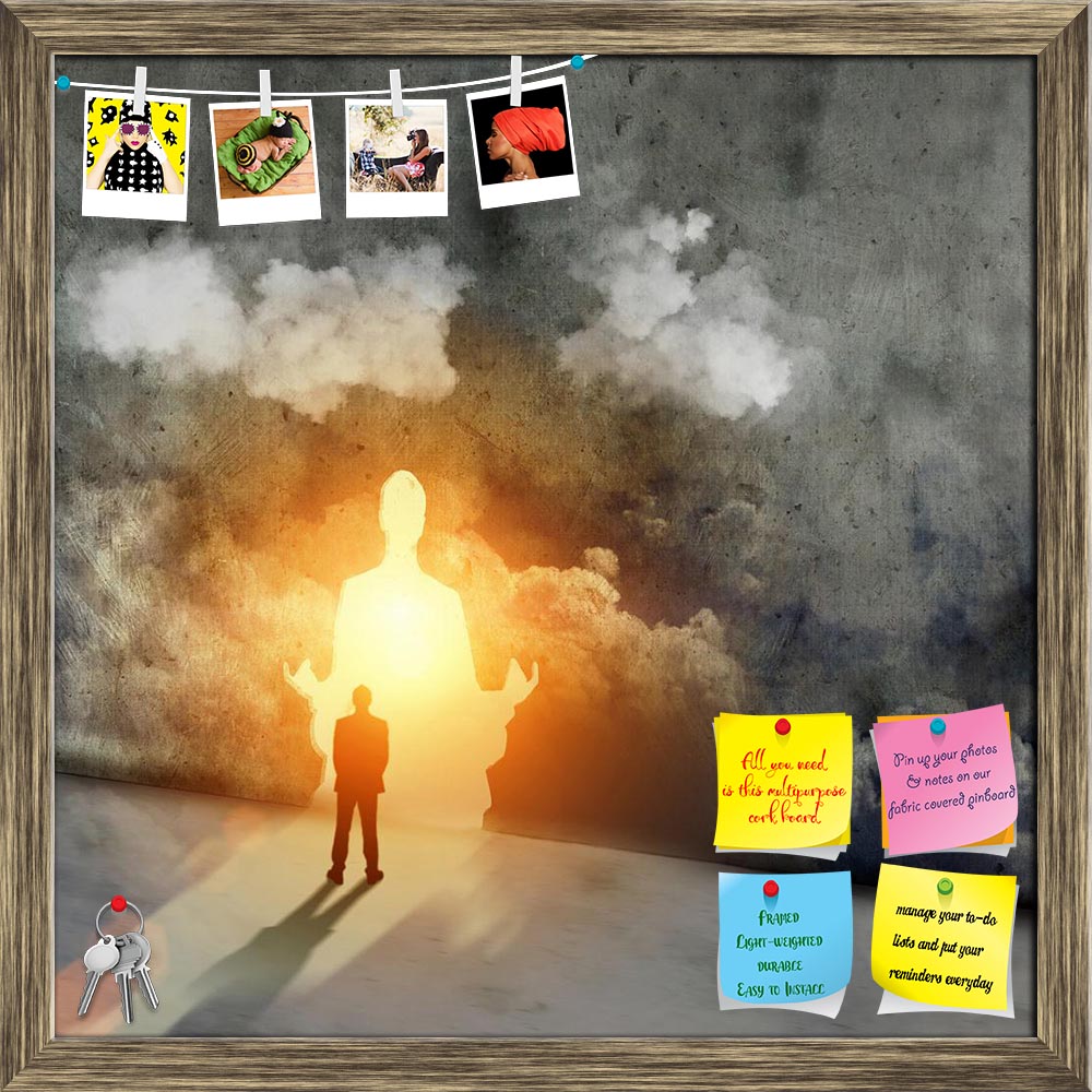 ArtzFolio Man Sitting In Meditation Pose Printed Bulletin Board Notice Pin Board Soft Board | Framed-Bulletin Boards Framed-AZSAO20286237BLB_FR_L-Image Code 5002432 Vishnu Image Folio Pvt Ltd, IC 5002432, ArtzFolio, Bulletin Boards Framed, Abstract, Digital Art, man, sitting, in, meditation, pose, printed, bulletin, board, notice, pin, soft, framed, silhouette, image, pin up board, push pin board, extra large cork board, big pin board, notice board, small bulletin board, cork board, wall notice board, giant