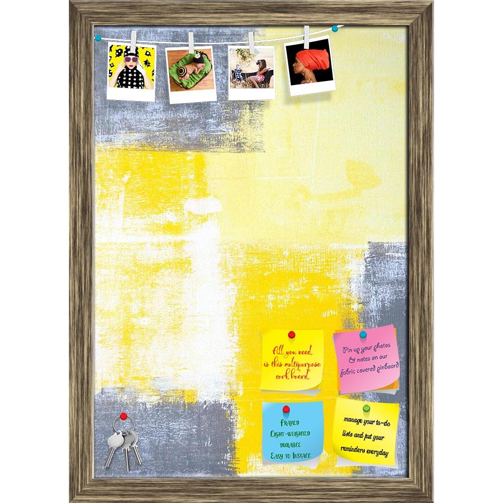 ArtzFolio Abstract Artwork D85 Printed Bulletin Board Notice Pin Board Soft Board | Framed-Bulletin Boards Framed-AZSAO20354201BLB_FR_L-Image Code 5002443 Vishnu Image Folio Pvt Ltd, IC 5002443, ArtzFolio, Bulletin Boards Framed, Abstract, Fine Art Reprint, artwork, d85, printed, bulletin, board, notice, pin, soft, framed, grey, yellow, art, painting, pin up board, push pin board, extra large cork board, big pin board, notice board, small bulletin board, cork board, wall notice board, giant cork board, bull