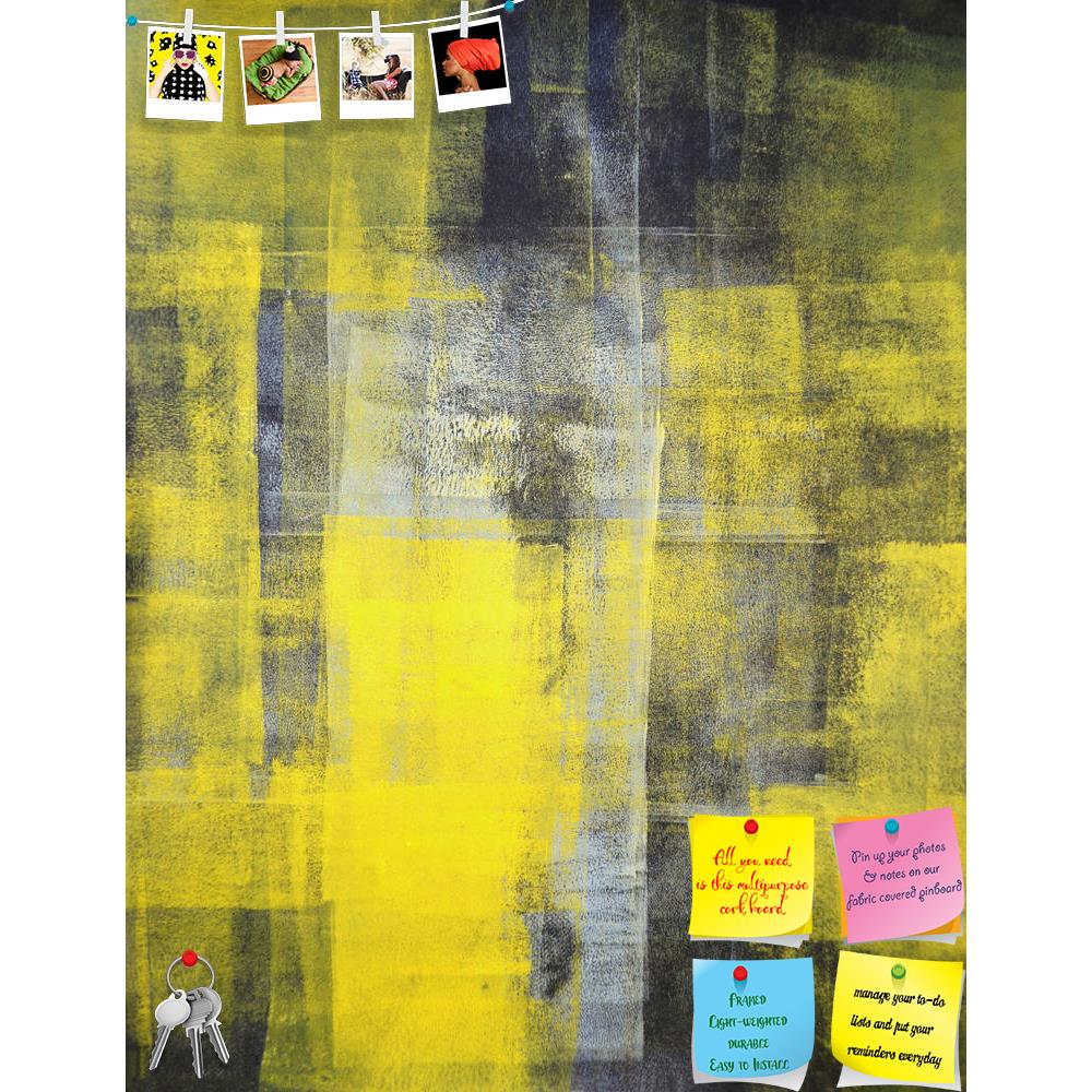 ArtzFolio Abstract Artwork D89 Printed Bulletin Board Notice Pin Board Soft Board | Frameless-Bulletin Boards Frameless-AZSAO20354245BLB_FL_L-Image Code 5002447 Vishnu Image Folio Pvt Ltd, IC 5002447, ArtzFolio, Bulletin Boards Frameless, Abstract, Fine Art Reprint, artwork, d89, printed, bulletin, board, notice, pin, soft, frameless, black, yellow, art, painting, pin up board, push pin board, extra large cork board, big pin board, notice board, small bulletin board, cork board, wall notice board, giant cor