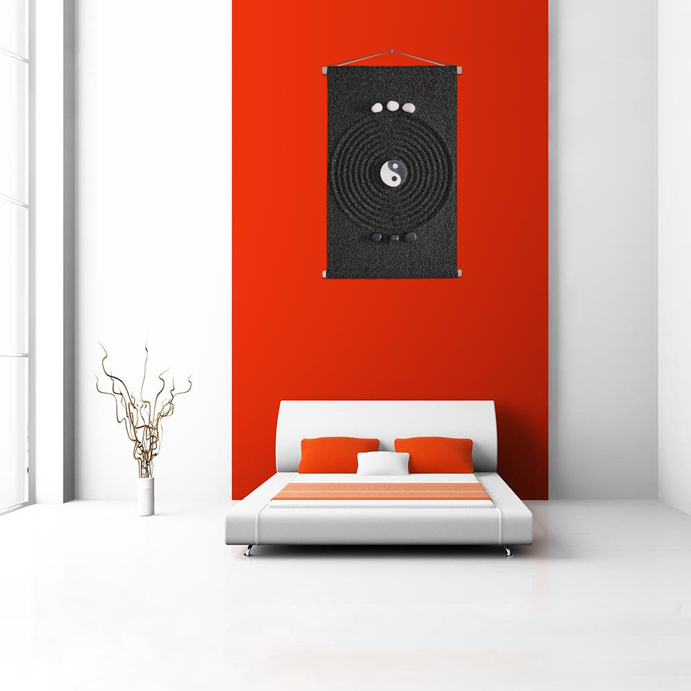 ArtzFolio Japanese Zen Garden D5 Fabric Painting Tapestry Scroll Art Hanging