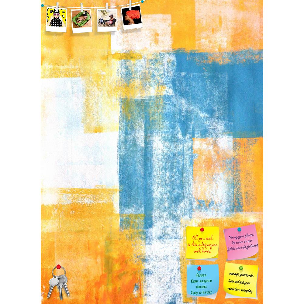 ArtzFolio Abstract Artwork D91 Printed Bulletin Board Notice Pin Board Soft Board | Frameless-Bulletin Boards Frameless-AZSAO20401410BLB_FL_L-Image Code 5002459 Vishnu Image Folio Pvt Ltd, IC 5002459, ArtzFolio, Bulletin Boards Frameless, Abstract, Fine Art Reprint, artwork, d91, printed, bulletin, board, notice, pin, soft, frameless, teal, orange, art, painting, pin up board, push pin board, extra large cork board, big pin board, notice board, small bulletin board, cork board, wall notice board, giant cork