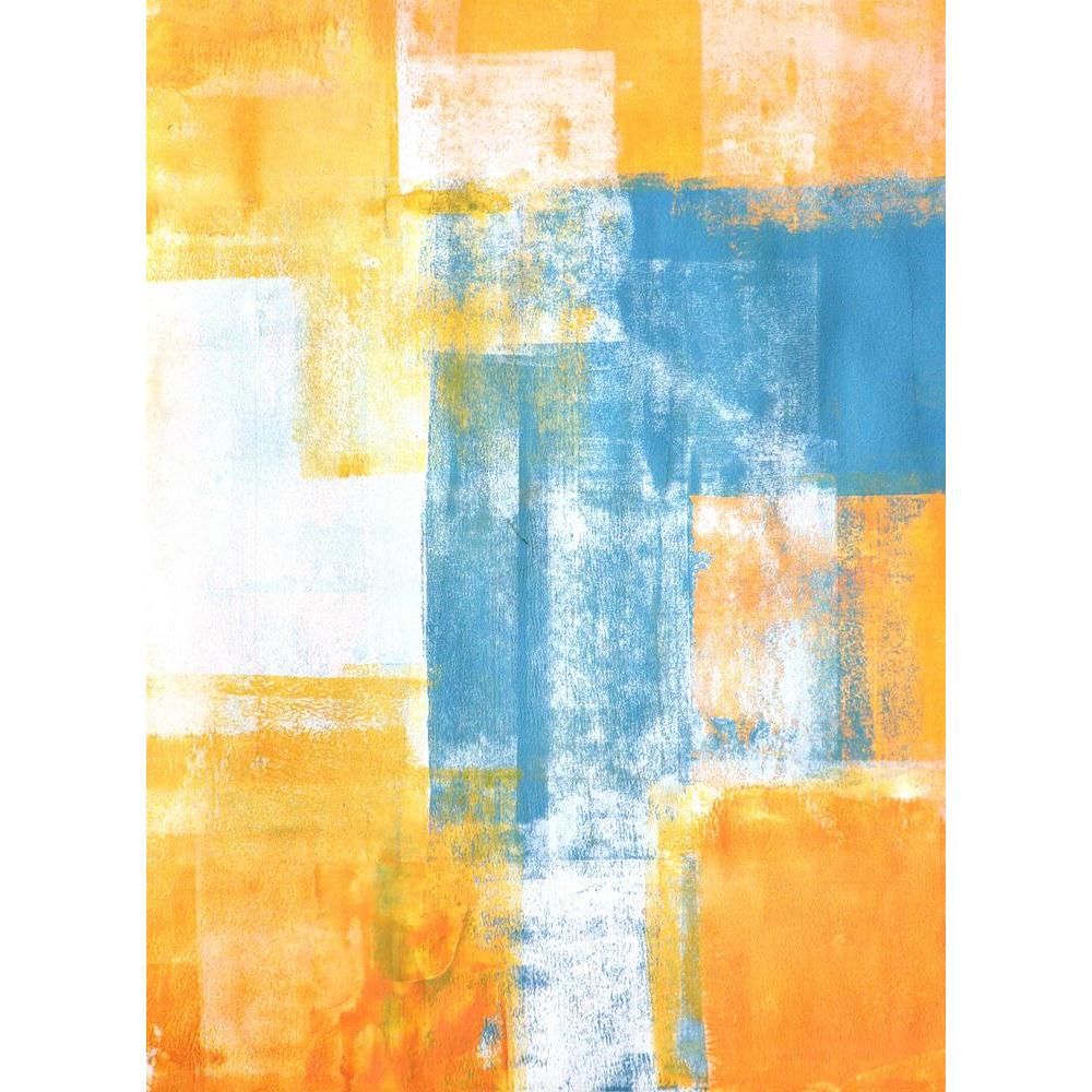 Abstract Artwork Canvas Painting Synthetic Frame - Paintings MDF Framing - ArtzFolio.com