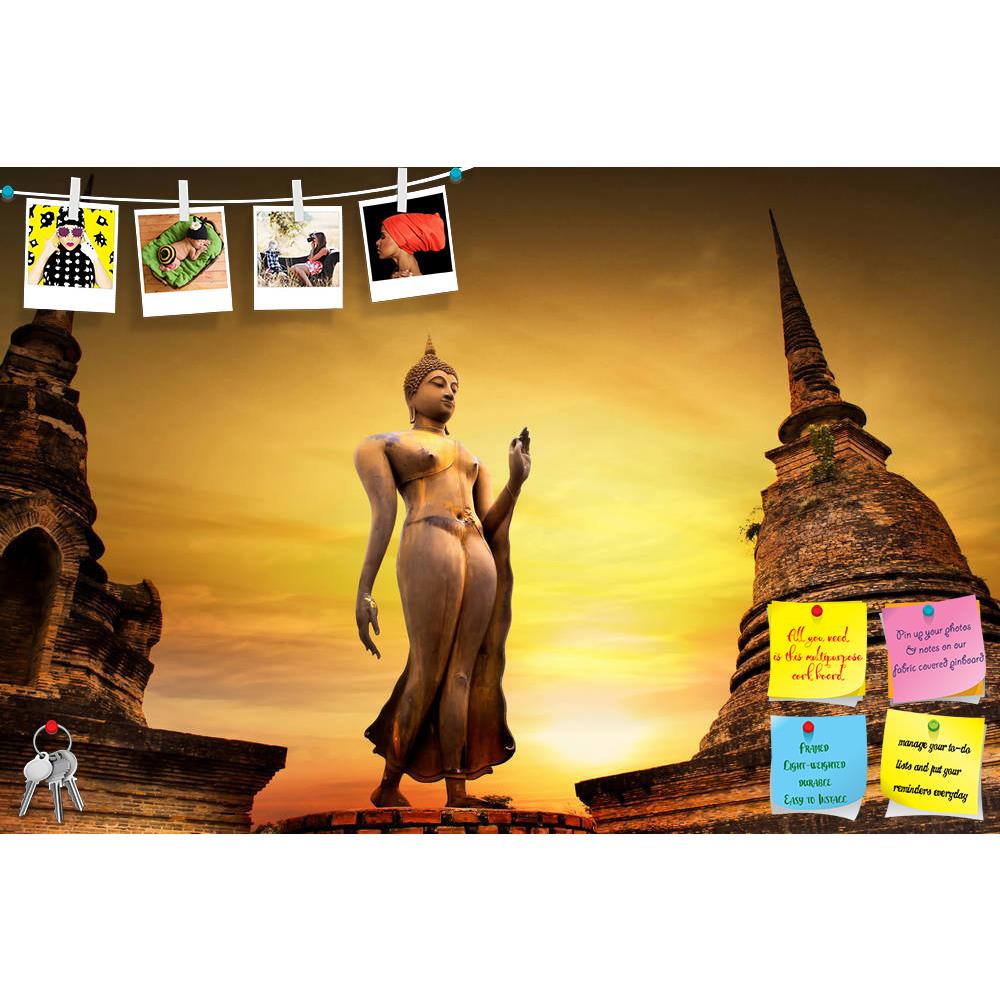 ArtzFolio Ancient Buddha in Sukhothai Park Thailand Printed Bulletin Board Notice Pin Board Soft Board | Frameless-Bulletin Boards Frameless-AZSAO20442876BLB_FL_L-Image Code 5002461 Vishnu Image Folio Pvt Ltd, IC 5002461, ArtzFolio, Bulletin Boards Frameless, Places, Religious, Photography, ancient, buddha, in, sukhothai, park, thailand, printed, bulletin, board, notice, pin, soft, frameless, statue, historical, province, pin up board, push pin board, extra large cork board, big pin board, notice board, sma