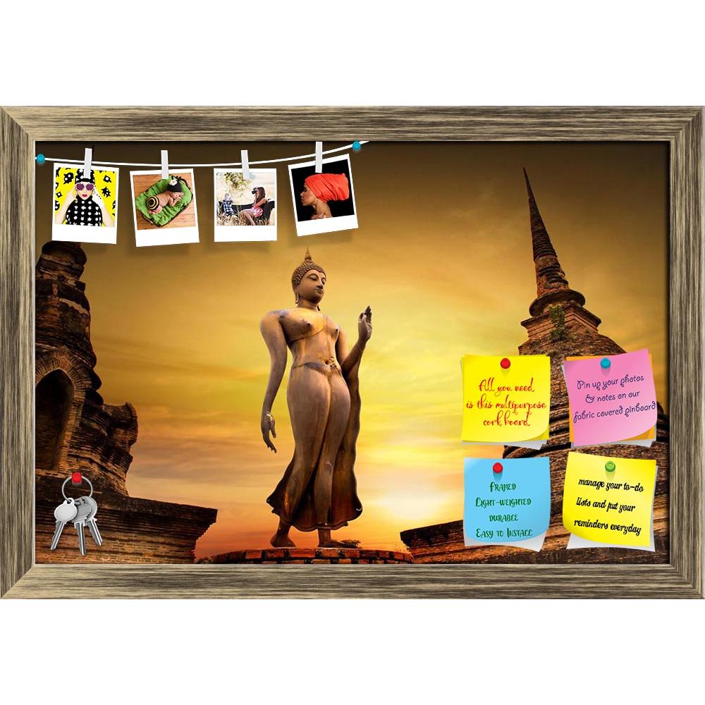 ArtzFolio Ancient Buddha in Sukhothai Park Thailand Printed Bulletin Board Notice Pin Board Soft Board | Framed-Bulletin Boards Framed-AZSAO20442876BLB_FR_L-Image Code 5002461 Vishnu Image Folio Pvt Ltd, IC 5002461, ArtzFolio, Bulletin Boards Framed, Places, Religious, Photography, ancient, buddha, in, sukhothai, park, thailand, printed, bulletin, board, notice, pin, soft, framed, statue, historical, province, pin up board, push pin board, extra large cork board, big pin board, notice board, small bulletin 