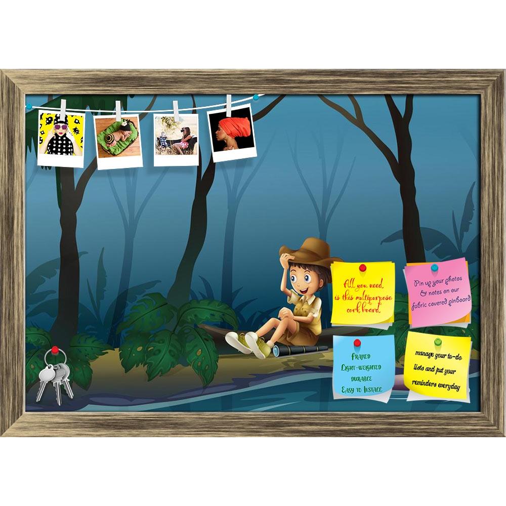 ArtzFolio Male Relaxing Near The River Printed Bulletin Board Notice Pin Board Soft Board | Framed-Bulletin Boards Framed-AZSAO20518297BLB_FR_L-Image Code 5002471 Vishnu Image Folio Pvt Ltd, IC 5002471, ArtzFolio, Bulletin Boards Framed, Kids, Digital Art, male, relaxing, near, the, river, printed, bulletin, board, notice, pin, soft, framed, illustration, explorer, riverbank, pin up board, push pin board, extra large cork board, big pin board, notice board, small bulletin board, cork board, wall notice boar