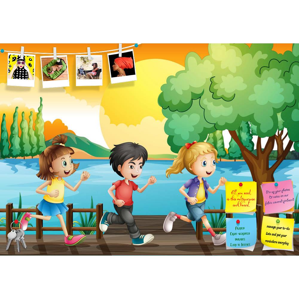 ArtzFolio Kids Running At The Port Printed Bulletin Board Notice Pin Board Soft Board | Frameless-Bulletin Boards Frameless-AZSAO20518347BLB_FL_L-Image Code 5002472 Vishnu Image Folio Pvt Ltd, IC 5002472, ArtzFolio, Bulletin Boards Frameless, Kids, Digital Art, running, at, the, port, printed, bulletin, board, notice, pin, soft, frameless, illustration, three, pin up board, push pin board, extra large cork board, big pin board, notice board, small bulletin board, cork board, wall notice board, giant cork bo