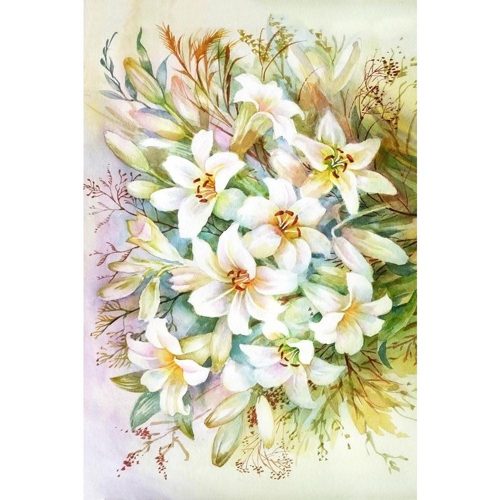ArtzFolio Lilies Bouquet Unframed Paper Poster-Paper Posters Unframed-AZART20540214POS_UN_L-Image Code 5002476 Vishnu Image Folio Pvt Ltd, IC 5002476, ArtzFolio, Paper Posters Unframed, Floral, Fine Art Reprint, lilies, bouquet, unframed, paper, poster, wall, large, size, for, living, room, home, decoration, big, framed, decor, posters, pitaara, box, modern, art, with, frame, bedroom, amazonbasics, door, drawing, small, decorative, office, reception, multiple, friends, images, reprints, reprint, kids, bathr