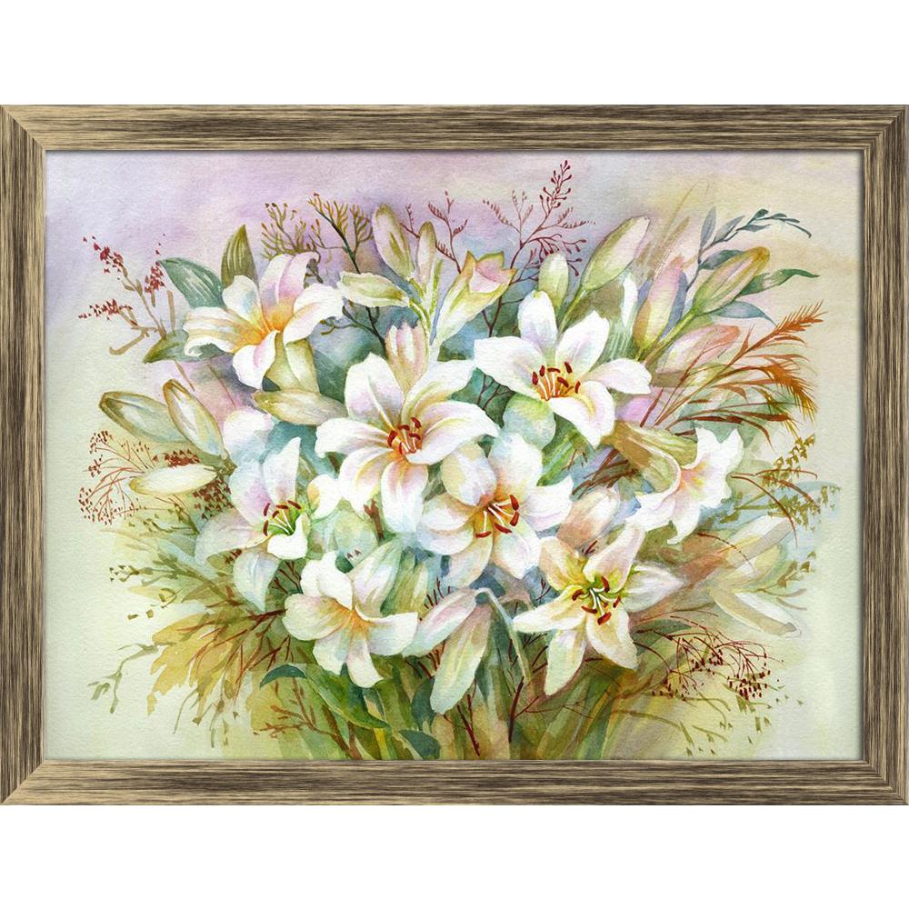 Pitaara Box Lilies Bouquet Canvas Painting Synthetic Frame-Paintings Synthetic Framing-PBART20540214AFF_FW_L-Image Code 5002476 Vishnu Image Folio Pvt Ltd, IC 5002476, Pitaara Box, Paintings Synthetic Framing, Floral, Fine Art Reprint, lilies, bouquet, canvas, painting, synthetic, frame, watercolor, flora, collection, framed canvas print, wall painting for living room with frame, canvas painting for living room, artzfolio, poster, framed canvas painting, wall painting with frame, canvas painting with frame 