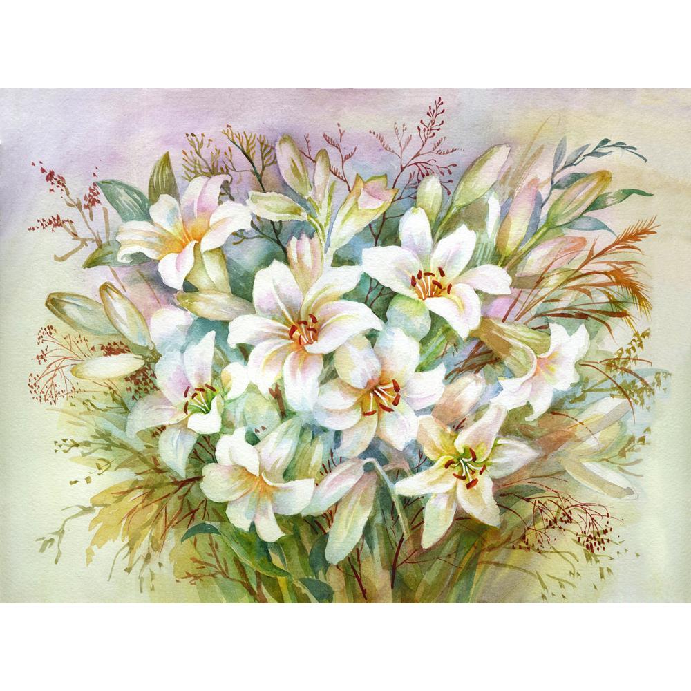 Pitaara Box Lilies Bouquet Canvas Painting Synthetic Frame-Paintings MDF Framing-PBART20540214AFF_FR_L-Image Code 5002476 Vishnu Image Folio Pvt Ltd, IC 5002476, Pitaara Box, Paintings MDF Framing, Floral, Fine Art Reprint, lilies, bouquet, canvas, painting, synthetic, frame, watercolor, flora, collection, framed canvas print, wall painting for living room with frame, canvas painting for living room, artzfolio, poster, framed canvas painting, wall painting with frame, canvas painting with frame living room,