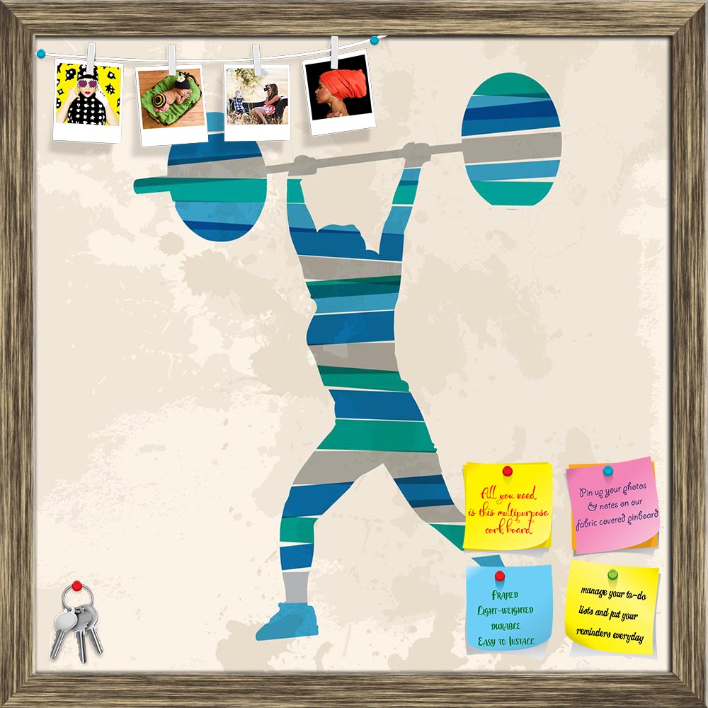ArtzFolio Transparent Bands Weight Lifter Athlete Printed Bulletin Board Notice Pin Board Soft Board | Framed-Bulletin Boards Framed-AZSAO20603942BLB_FR_L-Image Code 5002490 Vishnu Image Folio Pvt Ltd, IC 5002490, ArtzFolio, Bulletin Boards Framed, Sports, Digital Art, transparent, bands, weight, lifter, athlete, printed, bulletin, board, notice, pin, soft, framed, diversity, colors, grunge, background, this, illustration, contains, transparency, layered, easy, manipulation, custom, coloring, pin up board, 