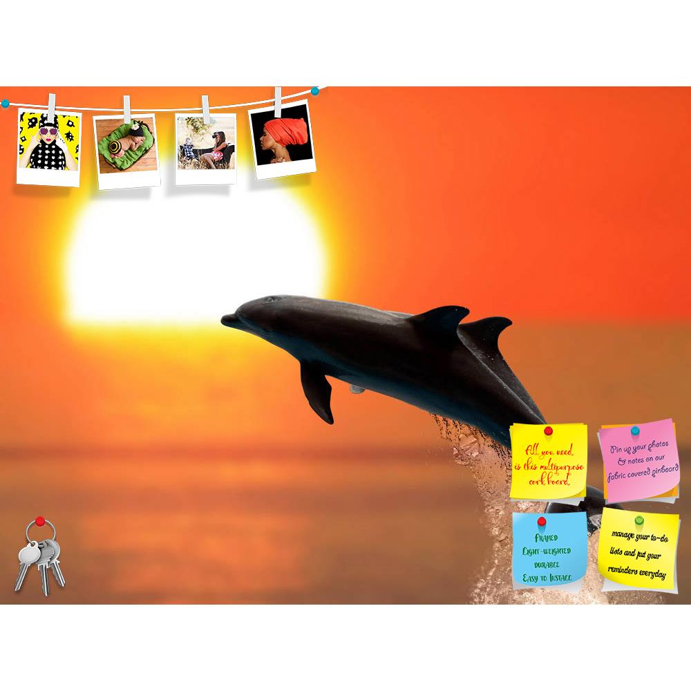 ArtzFolio Two Dolphins Printed Bulletin Board Notice Pin Board Soft Board | Frameless-Bulletin Boards Frameless-AZSAO20606610BLB_FL_L-Image Code 5002493 Vishnu Image Folio Pvt Ltd, IC 5002493, ArtzFolio, Bulletin Boards Frameless, Animals, Kids, Digital Art, two, dolphins, printed, bulletin, board, notice, pin, soft, frameless, swimming, sunset, pin up board, push pin board, extra large cork board, big pin board, notice board, small bulletin board, cork board, wall notice board, giant cork board, bulletin b