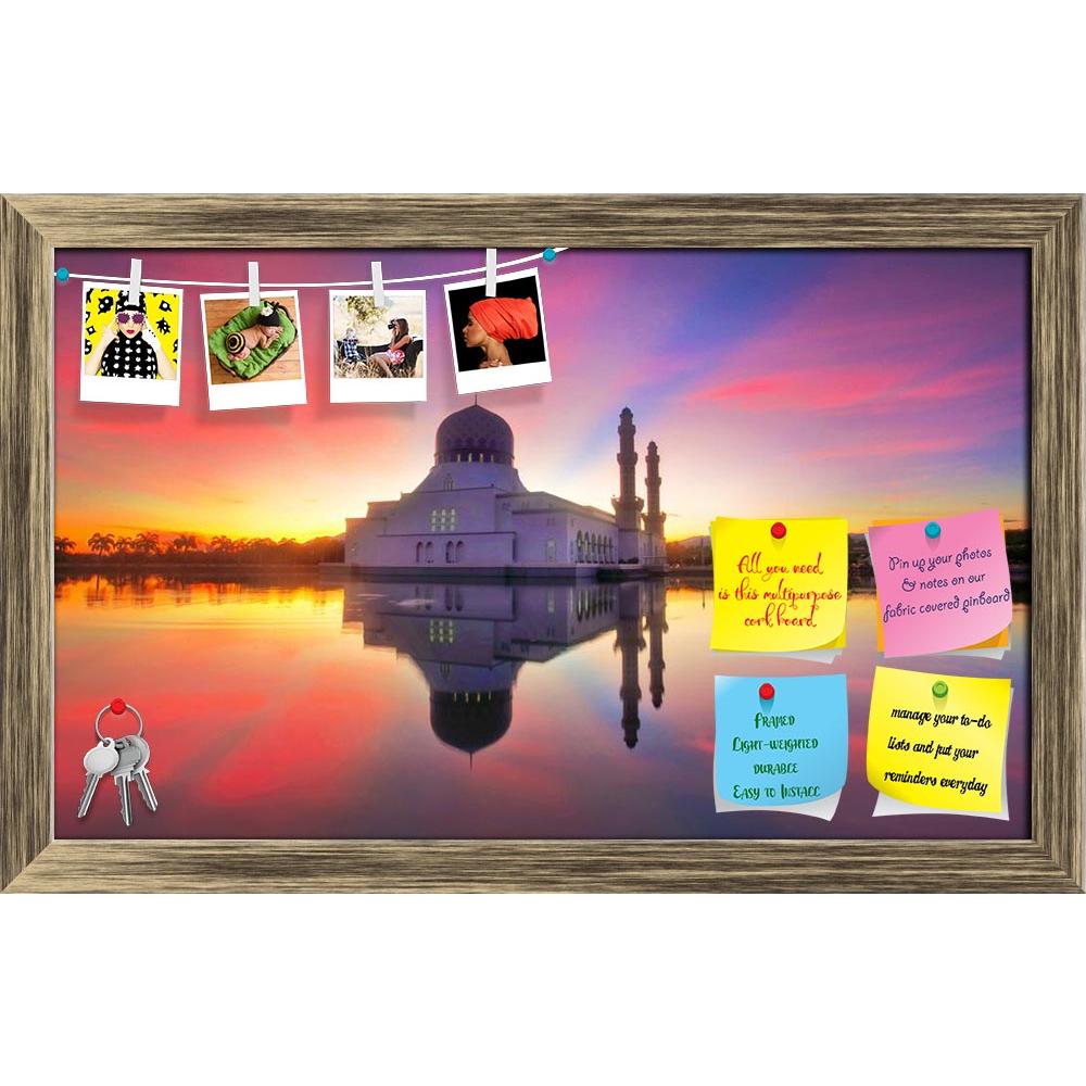 ArtzFolio Mirror Reflection Of Likas Mosque Printed Bulletin Board Notice Pin Board Soft Board | Framed-Bulletin Boards Framed-AZSAO20694278BLB_FR_L-Image Code 5002508 Vishnu Image Folio Pvt Ltd, IC 5002508, ArtzFolio, Bulletin Boards Framed, Places, Religious, Photography, mirror, reflection, of, likas, mosque, printed, bulletin, board, notice, pin, soft, framed, pin up board, push pin board, extra large cork board, big pin board, notice board, small bulletin board, cork board, wall notice board, giant cor