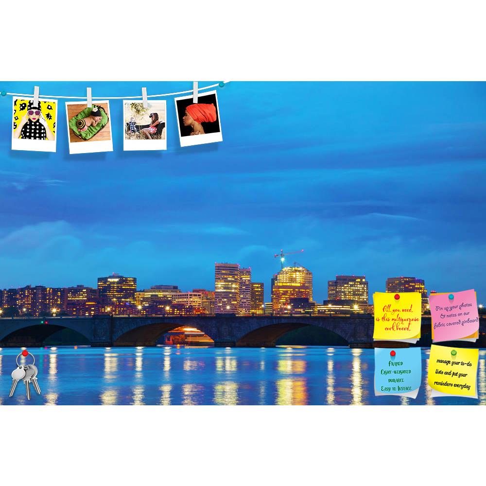 ArtzFolio DC Cityscape At The Night Time, Washington, USA Printed Bulletin Board Notice Pin Board Soft Board | Frameless-Bulletin Boards Frameless-AZSAO20718288BLB_FL_L-Image Code 5002510 Vishnu Image Folio Pvt Ltd, IC 5002510, ArtzFolio, Bulletin Boards Frameless, Places, Photography, dc, cityscape, at, the, night, time, washington, usa, printed, bulletin, board, notice, pin, soft, frameless, city, bridge, building, light, traffic, arlington, united, states, memorial, virginia, urban, green, transportation