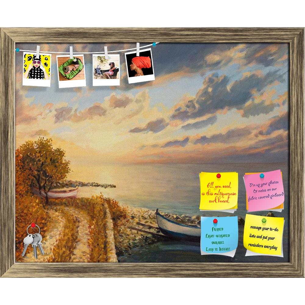 ArtzFolio Colorful Sunrise Printed Bulletin Board Notice Pin Board Soft Board | Framed-Bulletin Boards Framed-AZSAO20726522BLB_FR_L-Image Code 5002511 Vishnu Image Folio Pvt Ltd, IC 5002511, ArtzFolio, Bulletin Boards Framed, Landscapes, Photography, colorful, sunrise, printed, bulletin, board, notice, pin, soft, framed, an, oil, painting, canvas, romantic, sea, boat, floating, tranquil, water, surface, pin up board, push pin board, extra large cork board, big pin board, notice board, small bulletin board, 