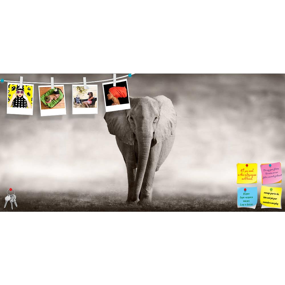 ArtzFolio Wild African Elephant D1 Printed Bulletin Board Notice Pin Board Soft Board | Frameless-Bulletin Boards Frameless-AZSAO20753513BLB_FL_L-Image Code 5002516 Vishnu Image Folio Pvt Ltd, IC 5002516, ArtzFolio, Bulletin Boards Frameless, Animals, Photography, wild, african, elephant, d1, printed, bulletin, board, notice, pin, soft, frameless, walking, across, plain, pin up board, push pin board, extra large cork board, big pin board, notice board, small bulletin board, cork board, wall notice board, gi