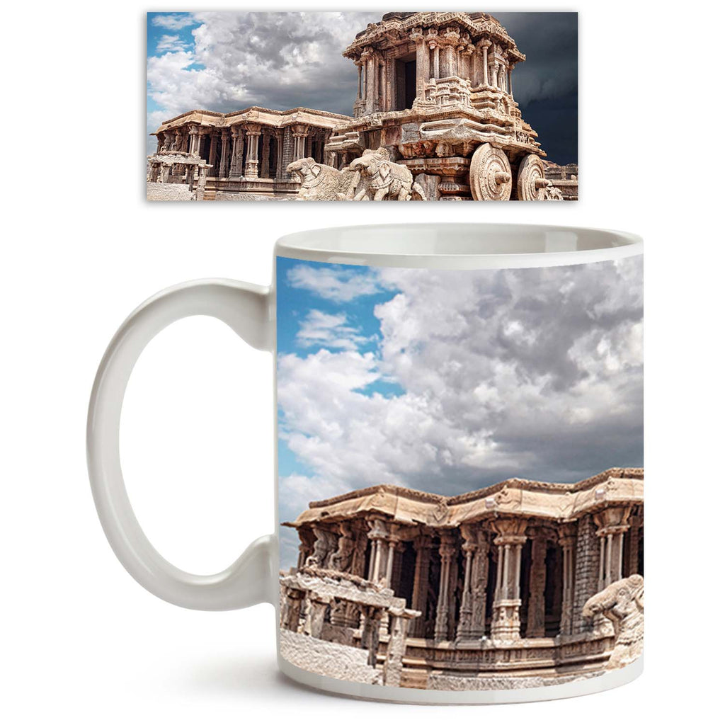 Stone Chariot In Vittala Temple Hampi Karnataka Ceramic Coffee Tea Mug Inside White-Coffee Mugs-MUG-IC 5002523 IC 5002523, Ancient, Animals, Architecture, Asian, Automobiles, Cities, City Views, Hinduism, Historical, Indian, Landmarks, Landscapes, Marble and Stone, Medieval, Mountains, Places, Scenic, Sports, Transportation, Travel, Vehicles, Vintage, stone, chariot, in, vittala, temple, hampi, karnataka, ceramic, coffee, tea, mug, inside, white, india, heritage, hindu, animal, archeology, asia, bizarre, bl