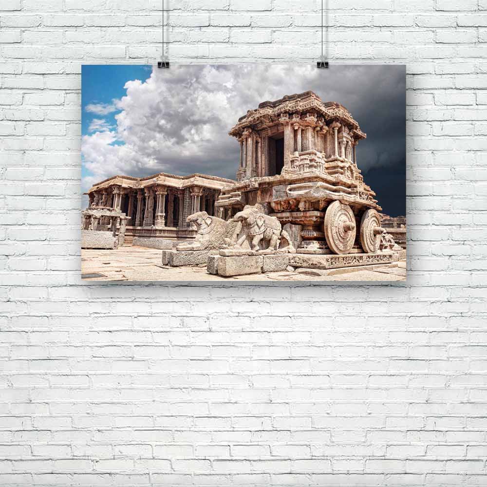 Stone Chariot In Vittala Temple Hampi Karnataka Unframed Paper Poster-Paper Posters Unframed-POS_UN-IC 5002523 IC 5002523, Ancient, Animals, Architecture, Asian, Automobiles, Cities, City Views, Hinduism, Historical, Indian, Landmarks, Landscapes, Marble and Stone, Medieval, Mountains, Places, Scenic, Sports, Transportation, Travel, Vehicles, Vintage, stone, chariot, in, vittala, temple, hampi, karnataka, unframed, paper, poster, india, heritage, hindu, animal, archeology, asia, bizarre, blue, building, cit