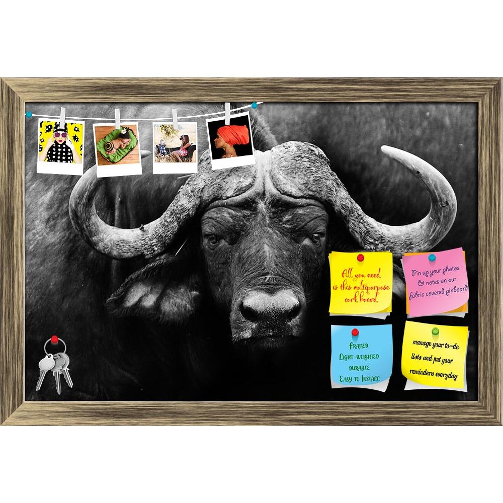 ArtzFolio African Cape Buffalo Printed Bulletin Board Notice Pin Board Soft Board | Framed-Bulletin Boards Framed-AZSAO20857883BLB_FR_L-Image Code 5002529 Vishnu Image Folio Pvt Ltd, IC 5002529, ArtzFolio, Bulletin Boards Framed, Animals, Photography, african, cape, buffalo, printed, bulletin, board, notice, pin, soft, framed, artistic, black, white, image, pin up board, push pin board, extra large cork board, big pin board, notice board, small bulletin board, cork board, wall notice board, giant cork board