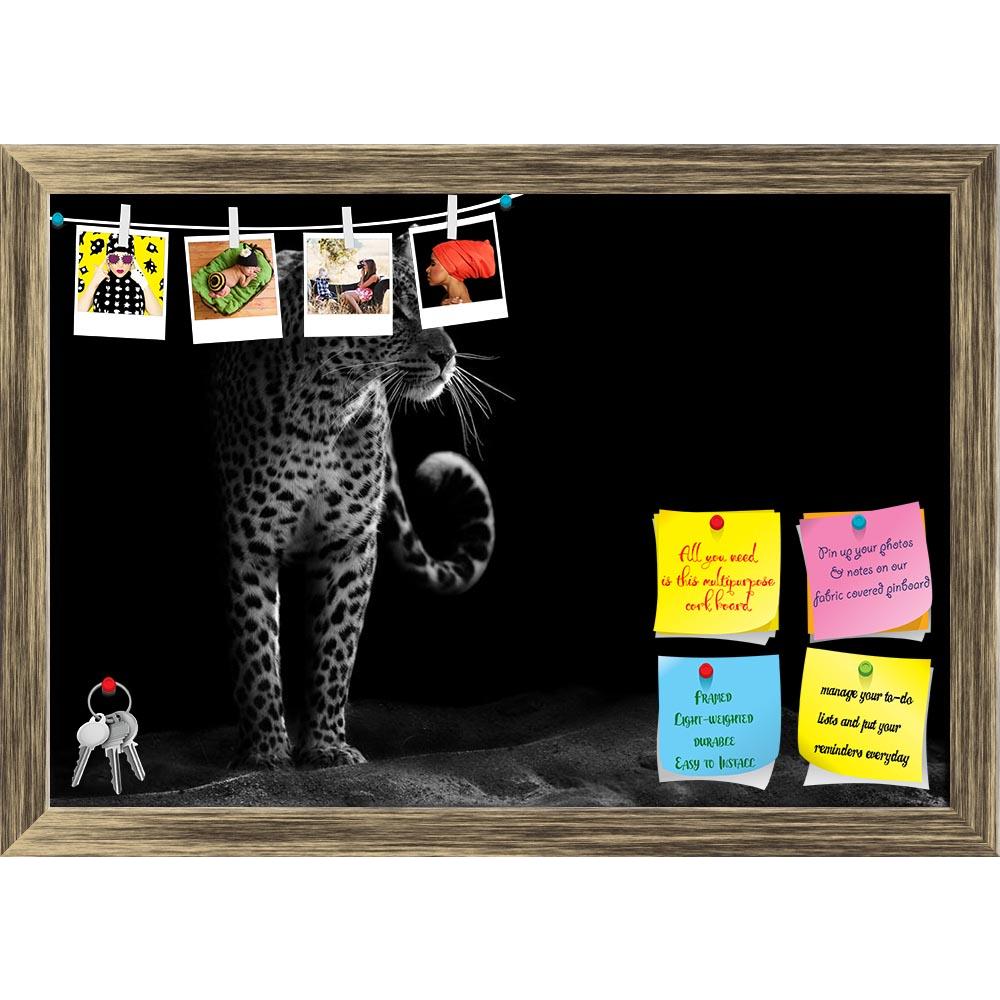 ArtzFolio Leopard D2 Printed Bulletin Board Notice Pin Board Soft Board | Framed-Bulletin Boards Framed-AZSAO20857884BLB_FR_L-Image Code 5002530 Vishnu Image Folio Pvt Ltd, IC 5002530, ArtzFolio, Bulletin Boards Framed, Animals, Photography, leopard, d2, printed, bulletin, board, notice, pin, soft, framed, black, white, image, staring, pin up board, push pin board, extra large cork board, big pin board, notice board, small bulletin board, cork board, wall notice board, giant cork board, bulletin board, offi
