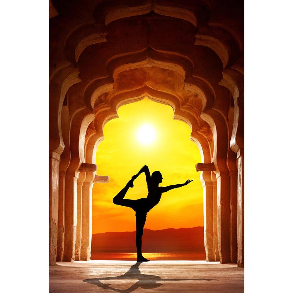 ArtzFolio Yoga In Old Temple D1 Unframed Paper Poster-Paper Posters Unframed-AZART21000081POS_UN_L-Image Code 5002551 Vishnu Image Folio Pvt Ltd, IC 5002551, ArtzFolio, Paper Posters Unframed, Places, Traditional, Photography, yoga, in, old, temple, d1, unframed, paper, poster, wall, large, size, for, living, room, home, decoration, big, framed, decor, posters, pitaara, box, modern, art, with, frame, bedroom, amazonbasics, door, drawing, small, decorative, office, reception, multiple, friends, images, repri