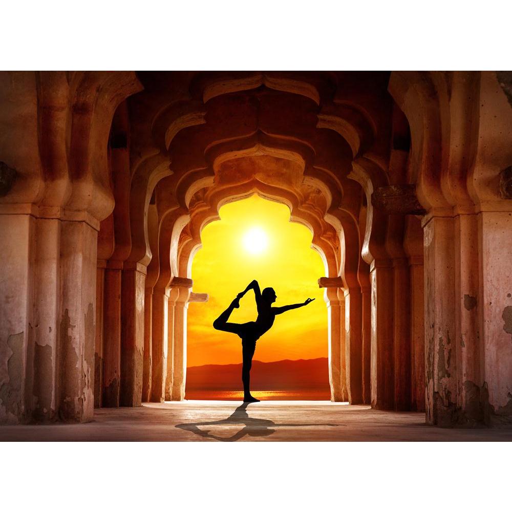 Yoga In Old Temple Canvas Painting Synthetic Frame-Paintings MDF Framing-AFF_FR-IC 5002551 IC 5002551, Ancient, Architecture, Asian, Automobiles, Black, Black and White, Health, Hinduism, Historical, Indian, Landmarks, Medieval, Places, Religion, Religious, Spiritual, Sports, Sunsets, Transportation, Travel, Vehicles, Vintage, yoga, in, old, temple, canvas, painting, synthetic, frame, india, palace, arch, asana, asia, background, castle, class, column, dancer, fitness, fort, gate, harmony, history, landmark
