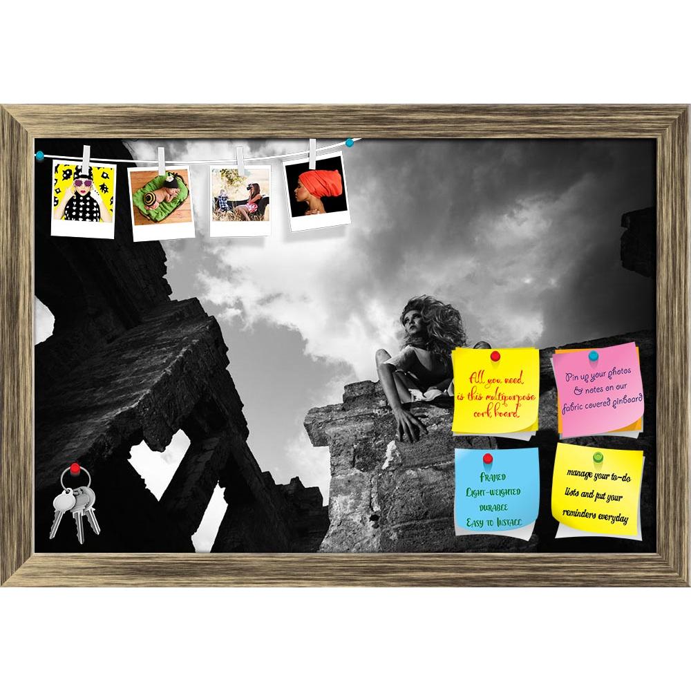 ArtzFolio Fantasy Style Portrait Of The Scary Woman Printed Bulletin Board Notice Pin Board Soft Board | Framed-Bulletin Boards Framed-AZSAO21021629BLB_FR_L-Image Code 5002557 Vishnu Image Folio Pvt Ltd, IC 5002557, ArtzFolio, Bulletin Boards Framed, Adult, Photography, fantasy, style, portrait, of, the, scary, woman, printed, bulletin, board, notice, pin, soft, framed, ruins, black, white, shot, pin up board, push pin board, extra large cork board, big pin board, notice board, small bulletin board, cork bo
