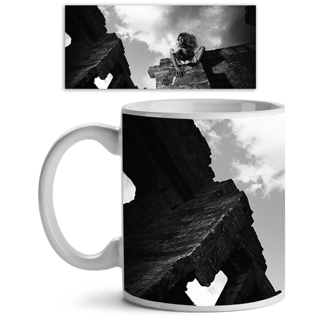 Fantasy Style Portrait Of The Scary Woman Ceramic Coffee Tea Mug Inside White-Coffee Mugs-MUG-IC 5002557 IC 5002557, Adult, Art and Paintings, Black, Black and White, Fantasy, Gothic, Individuals, People, Portraits, White, style, portrait, of, the, scary, woman, ceramic, coffee, tea, mug, inside, and, art, beauty, blond, building, cloudy, sky, cruel, danger, dark, disheveled, evil, fairytale, female, figure, ghost, girl, gloomy, halloween, hand, horror, human, lady, look, monochrome, monster, mysterious, my