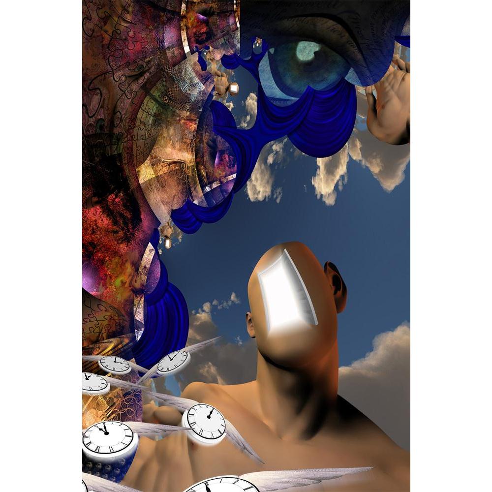 ArtzFolio Human, Time & Mind Elements Unframed Paper Poster-Paper Posters Unframed-AZART21047232POS_UN_L-Image Code 5002561 Vishnu Image Folio Pvt Ltd, IC 5002561, ArtzFolio, Paper Posters Unframed, Abstract, Surrealism, Digital Art, human, time, mind, elements, unframed, paper, poster, wall, large, size, for, living, room, home, decoration, big, framed, decor, posters, pitaara, box, modern, art, with, frame, bedroom, amazonbasics, door, drawing, small, decorative, office, reception, multiple, friends, imag