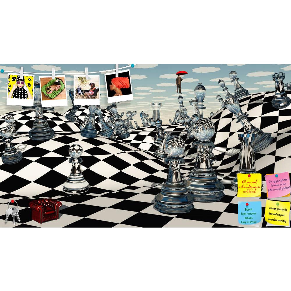 ArtzFolio Fantasy Chess Printed Bulletin Board Notice Pin Board Soft Board | Frameless-Bulletin Boards Frameless-AZSAO21047412BLB_FL_L-Image Code 5002562 Vishnu Image Folio Pvt Ltd, IC 5002562, ArtzFolio, Bulletin Boards Frameless, Conceptual, Digital Art, fantasy, chess, printed, bulletin, board, notice, pin, soft, frameless, pin up board, push pin board, extra large cork board, big pin board, notice board, small bulletin board, cork board, wall notice board, giant cork board, bulletin board, office notice