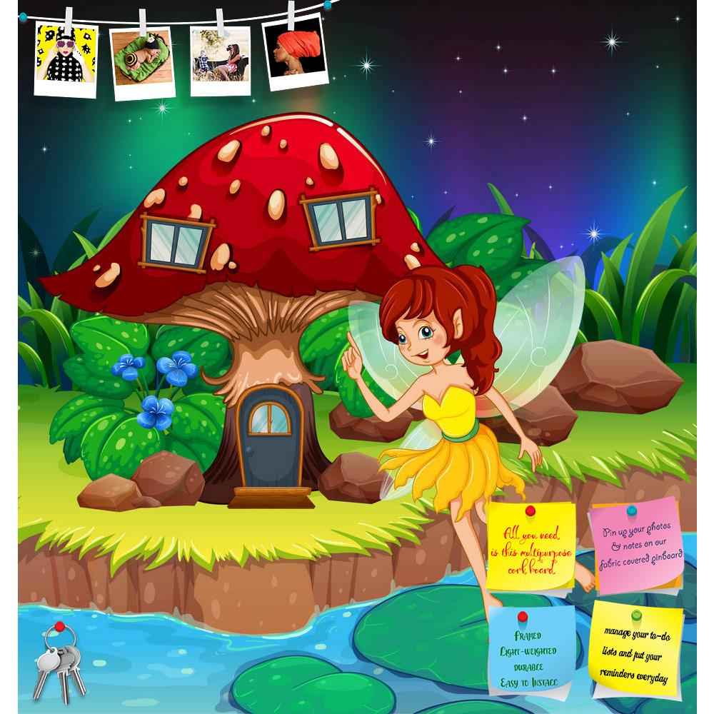 ArtzFolio Fairy Near The Red Mushroom House Printed Bulletin Board Notice Pin Board Soft Board | Frameless-Bulletin Boards Frameless-AZSAO21095150BLB_FL_L-Image Code 5002572 Vishnu Image Folio Pvt Ltd, IC 5002572, ArtzFolio, Bulletin Boards Frameless, Kids, Digital Art, fairy, near, the, red, mushroom, house, printed, bulletin, board, notice, pin, soft, frameless, illustration, flying, pin up board, push pin board, extra large cork board, big pin board, notice board, small bulletin board, cork board, wall n