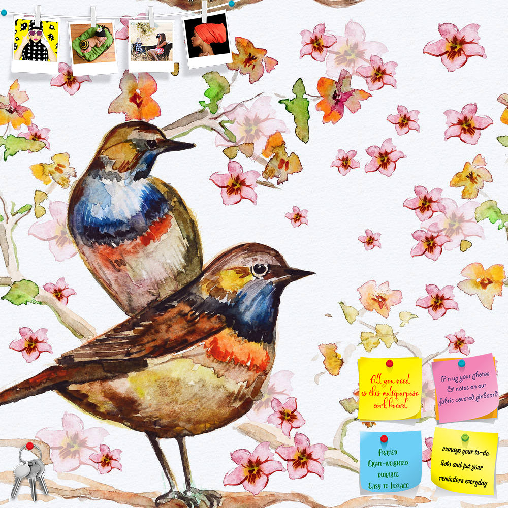 ArtzFolio Birds D3 Printed Bulletin Board Notice Pin Board Soft Board | Frameless-Bulletin Boards Frameless-AZSAO21123037BLB_FL_L-Image Code 5002574 Vishnu Image Folio Pvt Ltd, IC 5002574, ArtzFolio, Bulletin Boards Frameless, Birds, Floral, Kids, Fine Art Reprint, d3, printed, bulletin, board, notice, pin, soft, frameless, nature, seamless, texture, watercolor, pin up board, push pin board, extra large cork board, big pin board, notice board, small bulletin board, cork board, wall notice board, giant cork 