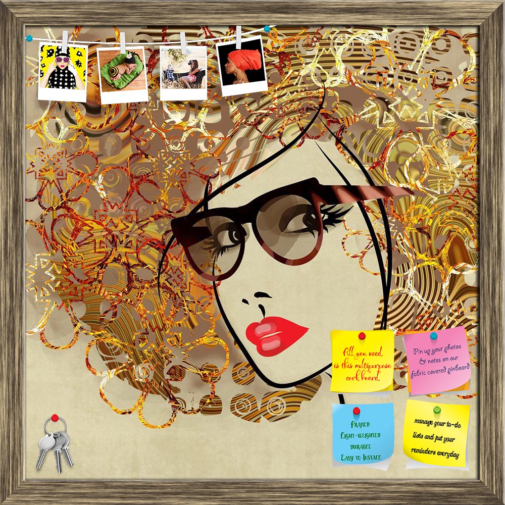 ArtzFolio Beautiful Girl Face D3 Printed Bulletin Board Notice Pin Board Soft Board | Framed-Bulletin Boards Framed-AZSAO21142396BLB_FR_L-Image Code 5002593 Vishnu Image Folio Pvt Ltd, IC 5002593, ArtzFolio, Bulletin Boards Framed, Fashion, Portraits, Digital Art, beautiful, girl, face, d3, printed, bulletin, board, notice, pin, soft, framed, art, colorful, sketching, curly, hair, sepia, background, pin up board, push pin board, extra large cork board, big pin board, notice board, small bulletin board, cork