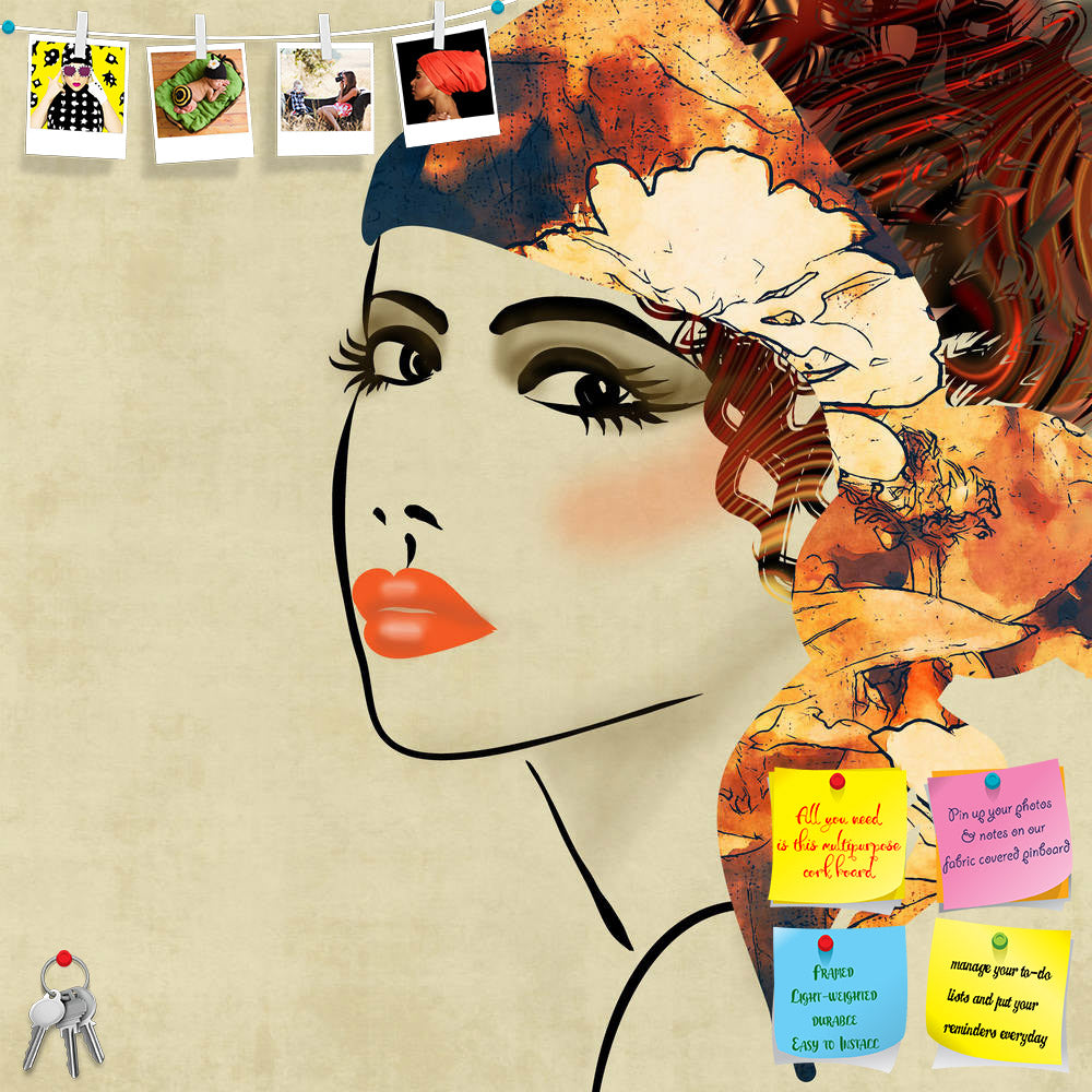 ArtzFolio Beautiful Girl Face D7 Printed Bulletin Board Notice Pin Board Soft Board | Frameless-Bulletin Boards Frameless-AZSAO21142502BLB_FL_L-Image Code 5002597 Vishnu Image Folio Pvt Ltd, IC 5002597, ArtzFolio, Bulletin Boards Frameless, Fashion, Portraits, Digital Art, beautiful, girl, face, d7, printed, bulletin, board, notice, pin, soft, frameless, art, colorful, sketching, sepia, background, deco, style, pin up board, push pin board, extra large cork board, big pin board, notice board, small bulletin