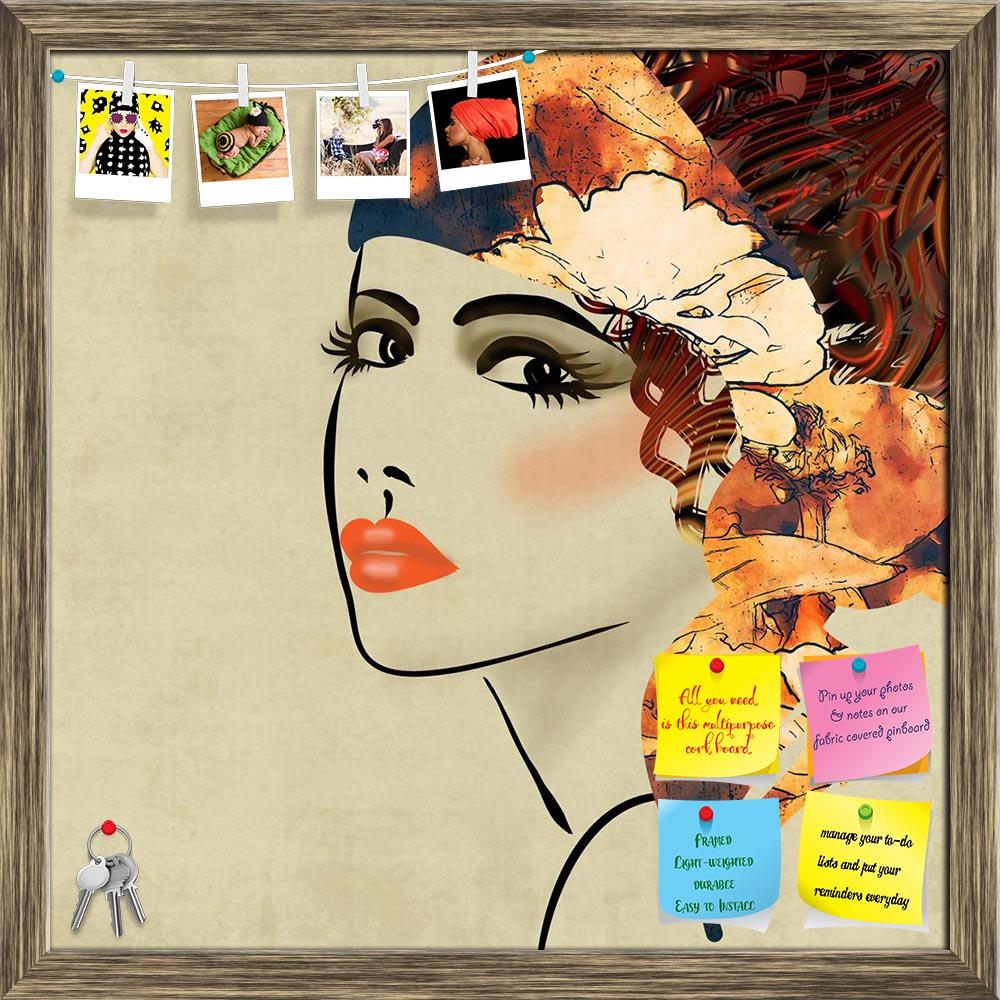 ArtzFolio Beautiful Girl Face D7 Printed Bulletin Board Notice Pin Board Soft Board | Framed-Bulletin Boards Framed-AZSAO21142502BLB_FR_L-Image Code 5002597 Vishnu Image Folio Pvt Ltd, IC 5002597, ArtzFolio, Bulletin Boards Framed, Fashion, Portraits, Digital Art, beautiful, girl, face, d7, printed, bulletin, board, notice, pin, soft, framed, art, colorful, sketching, sepia, background, deco, style, pin up board, push pin board, extra large cork board, big pin board, notice board, small bulletin board, cork