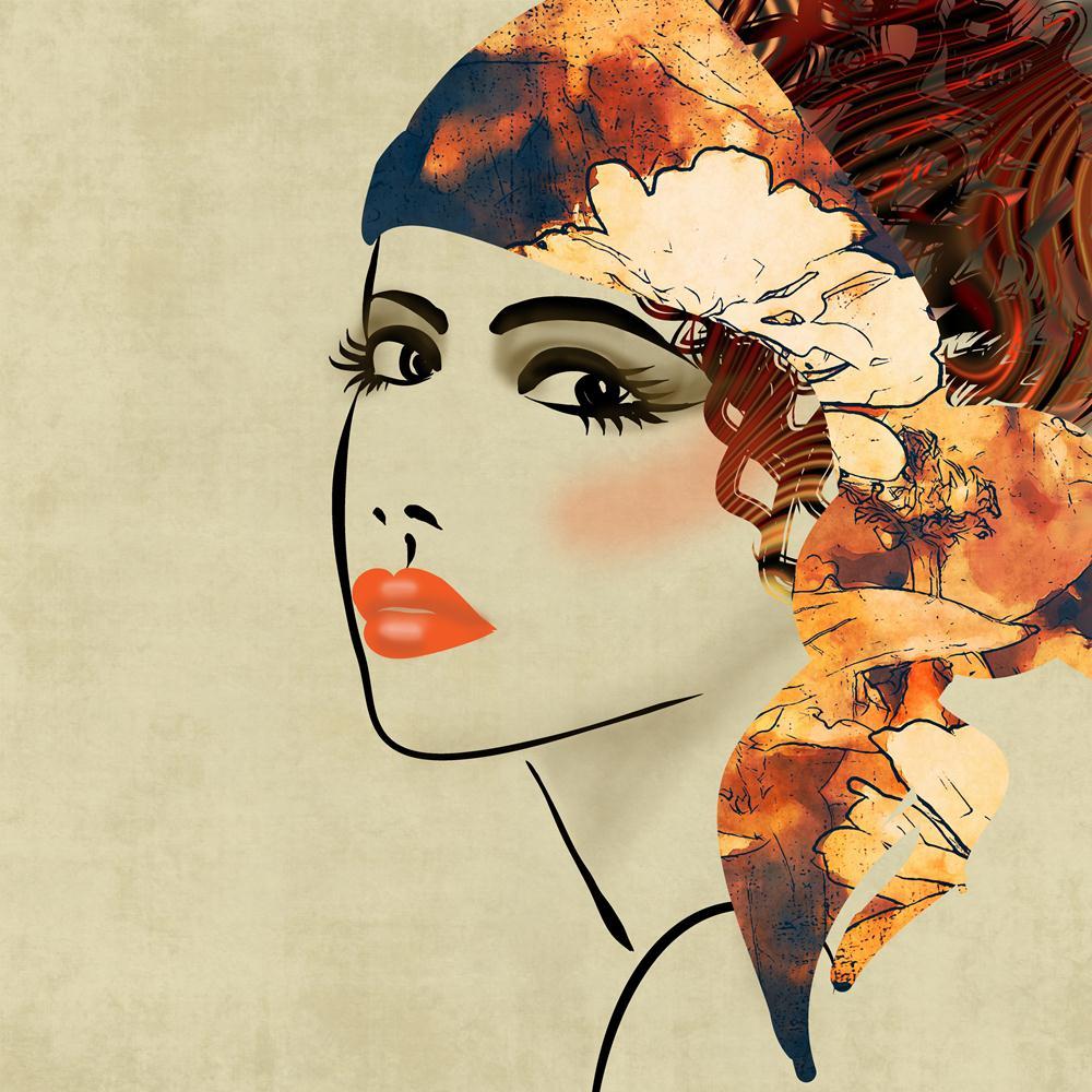Beautiful Girl Face Canvas Painting Synthetic Frame-Paintings MDF Framing-AFF_FR-IC 5002597 IC 5002597, Ancient, Art and Paintings, Art Deco, Art Nouveau, Botanical, Calligraphy, Digital, Digital Art, Drawing, Fashion, Floral, Flowers, Graphic, Historical, Individuals, Medieval, Modern Art, Nature, Paintings, People, Portraits, Retro, Seasons, Sketches, Vintage, Watercolour, beautiful, girl, face, canvas, painting, synthetic, frame, art, deco, nouveau, autumn, background, beauty, card, creative, curly, hair