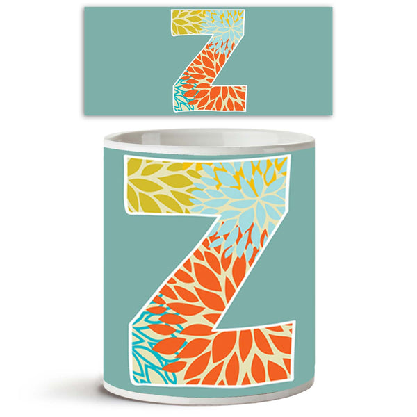 Floral Letter Z Ceramic Coffee Tea Mug Inside White-Coffee Mugs-MUG-IC 5002606 IC 5002606, Abstract Expressionism, Abstracts, Alphabets, Art and Paintings, Black, Black and White, Calligraphy, Conceptual, Decorative, Digital, Digital Art, Graffiti, Graphic, Illustrations, Semi Abstract, Signs, Signs and Symbols, Sketches, Splatter, Symbols, Text, Typography, White, floral, letter, z, ceramic, coffee, tea, mug, inside, abc, abstract, alphabet, art, artistic, brush, creative, design, dirty, drip, drop, eco, e