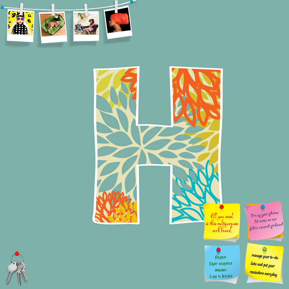 ArtzFolio Floral Letter H Printed Bulletin Board Notice Pin Board Soft Board | Frameless-Bulletin Boards Frameless-AZSAO21201469BLB_FL_L-Image Code 5002613 Vishnu Image Folio Pvt Ltd, IC 5002613, ArtzFolio, Bulletin Boards Frameless, Calligraphy, Kids, Digital Art, floral, letter, h, printed, bulletin, board, notice, pin, soft, frameless, hand, drawn, isolated, blue, background, pin up board, push pin board, extra large cork board, big pin board, notice board, small bulletin board, cork board, wall notice b