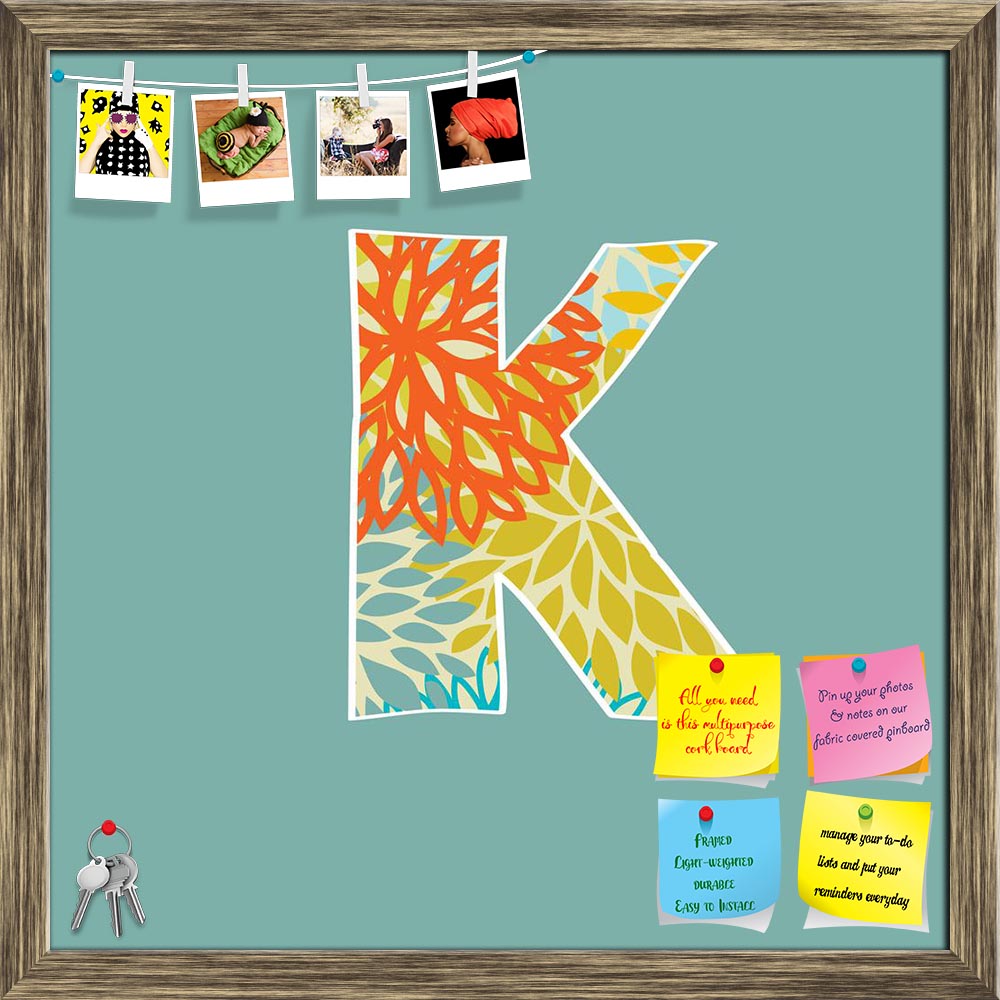 ArtzFolio Floral Letter K Printed Bulletin Board Notice Pin Board Soft Board | Framed-Bulletin Boards Framed-AZSAO21201557BLB_FR_L-Image Code 5002614 Vishnu Image Folio Pvt Ltd, IC 5002614, ArtzFolio, Bulletin Boards Framed, Calligraphy, Kids, Digital Art, floral, letter, k, printed, bulletin, board, notice, pin, soft, framed, hand, drawn, isolated, blue, background, pin up board, push pin board, extra large cork board, big pin board, notice board, small bulletin board, cork board, wall notice board, giant 