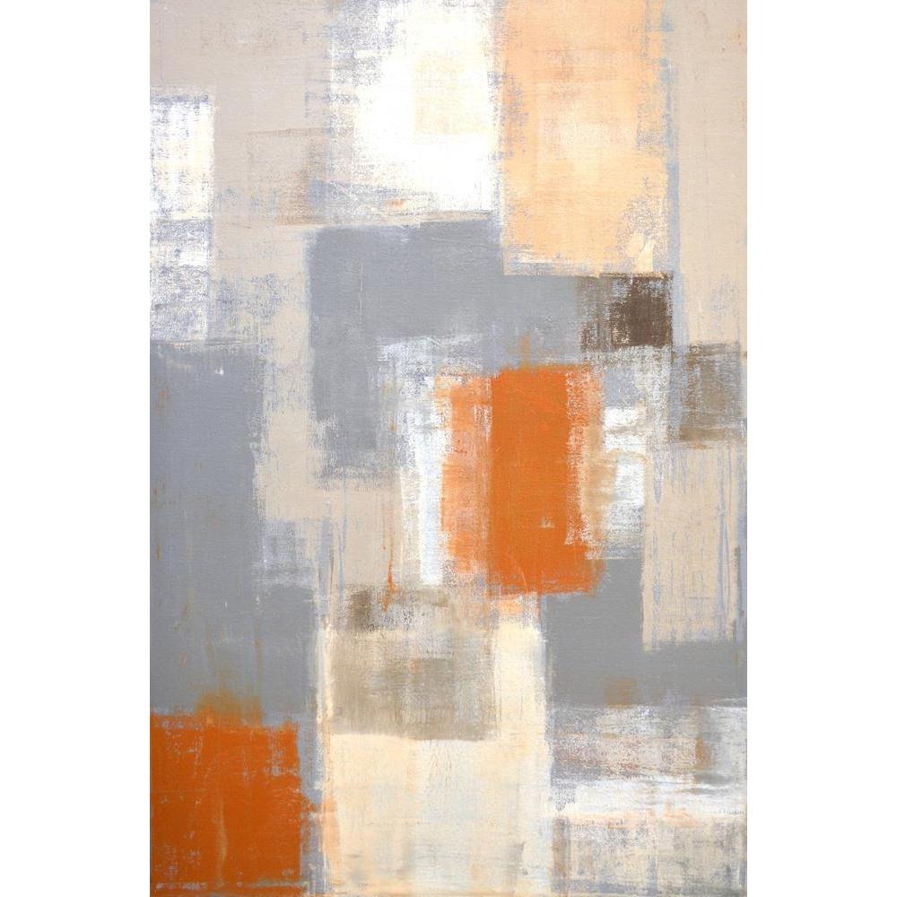 Abstract Artwork Canvas Painting Synthetic Frame - Paintings MDF Framing - ArtzFolio.com