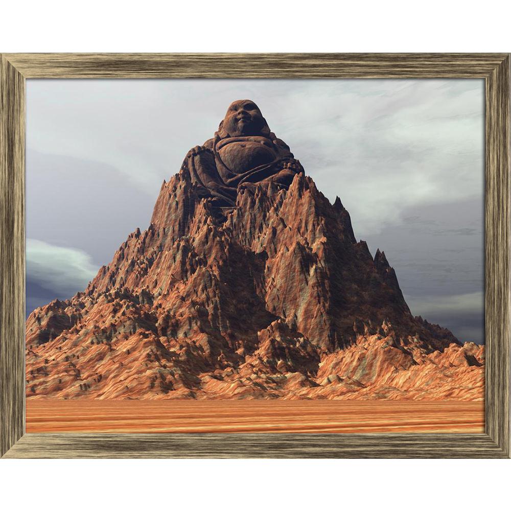 Pitaara Box Buddha Mountain Canvas Painting Synthetic Frame-Paintings Synthetic Framing-PBART21256303AFF_FW_L-Image Code 5002624 Vishnu Image Folio Pvt Ltd, IC 5002624, Pitaara Box, Paintings Synthetic Framing, Places, Religious, Photography, buddha, mountain, canvas, painting, synthetic, frame, digital, illustration, framed canvas print, wall painting for living room with frame, canvas painting for living room, artzfolio, poster, framed canvas painting, wall painting with frame, canvas painting with frame 