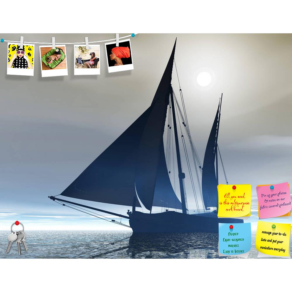 ArtzFolio Sailing Ship Printed Bulletin Board Notice Pin Board Soft Board | Frameless-Bulletin Boards Frameless-AZSAO21256357BLB_FL_L-Image Code 5002625 Vishnu Image Folio Pvt Ltd, IC 5002625, ArtzFolio, Bulletin Boards Frameless, Landscapes, Digital Art, sailing, ship, printed, bulletin, board, notice, pin, soft, frameless, digital, visualization, pin up board, push pin board, extra large cork board, big pin board, notice board, small bulletin board, cork board, wall notice board, giant cork board, bulleti