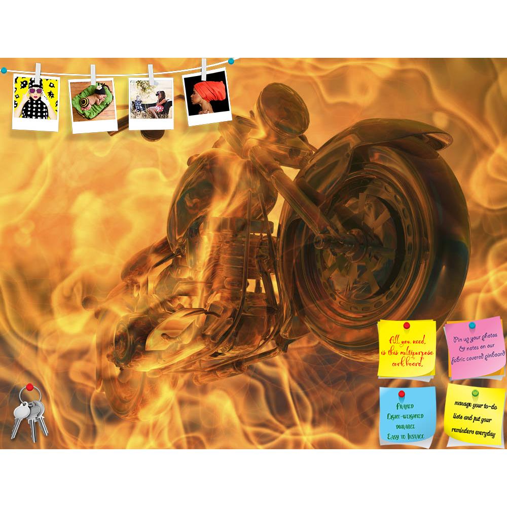 ArtzFolio Motorcycle In Flames Printed Bulletin Board Notice Pin Board Soft Board | Frameless-Bulletin Boards Frameless-AZSAO21256366BLB_FL_L-Image Code 5002627 Vishnu Image Folio Pvt Ltd, IC 5002627, ArtzFolio, Bulletin Boards Frameless, Automobiles, Digital Art, motorcycle, in, flames, printed, bulletin, board, notice, pin, soft, frameless, pin up board, push pin board, extra large cork board, big pin board, notice board, small bulletin board, cork board, wall notice board, giant cork board, bulletin boar