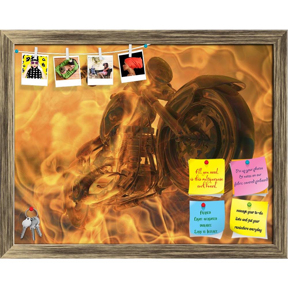 ArtzFolio Motorcycle In Flames Printed Bulletin Board Notice Pin Board Soft Board | Framed-Bulletin Boards Framed-AZSAO21256366BLB_FR_L-Image Code 5002627 Vishnu Image Folio Pvt Ltd, IC 5002627, ArtzFolio, Bulletin Boards Framed, Automobiles, Digital Art, motorcycle, in, flames, printed, bulletin, board, notice, pin, soft, framed, pin up board, push pin board, extra large cork board, big pin board, notice board, small bulletin board, cork board, wall notice board, giant cork board, bulletin board, office no