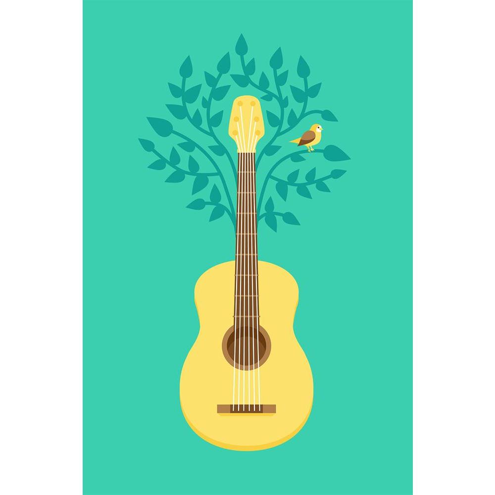 ArtzFolio Retro Style Guitar & Bird On Tree Unframed Paper Poster-Paper Posters Unframed-AZART21316771POS_UN_L-Image Code 5002634 Vishnu Image Folio Pvt Ltd, IC 5002634, ArtzFolio, Paper Posters Unframed, Music & Dance, Digital Art, retro, style, guitar, bird, on, tree, unframed, paper, poster, wall, large, size, for, living, room, home, decoration, big, framed, decor, posters, pitaara, box, modern, art, with, frame, bedroom, amazonbasics, door, drawing, small, decorative, office, reception, multiple, frien