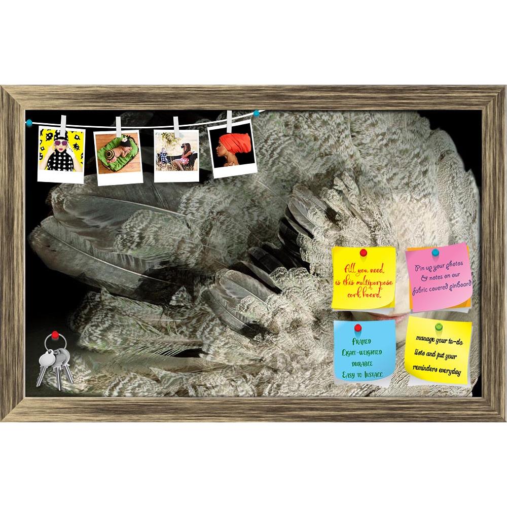 ArtzFolio Portrait Of A Girl With Plumage D1 Printed Bulletin Board Notice Pin Board Soft Board | Framed-Bulletin Boards Framed-AZSAO21381672BLB_FR_L-Image Code 5002641 Vishnu Image Folio Pvt Ltd, IC 5002641, ArtzFolio, Bulletin Boards Framed, Fantasy, Photography, portrait, of, a, girl, with, plumage, d1, printed, bulletin, board, notice, pin, soft, framed, beautiful, artistic, pin up board, push pin board, extra large cork board, big pin board, notice board, small bulletin board, cork board, wall notice b